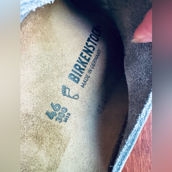 Birkenstock Men Kyoto Desert Slide Sandals in Whale Gray various - Picture 13 of 13